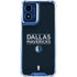 NBA Dallas Mavericks Standard - Blue Moto G 5G (2024) Clear Case
